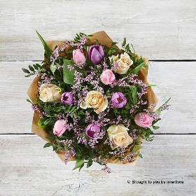 Pretty Rose & Tulip Gift Box